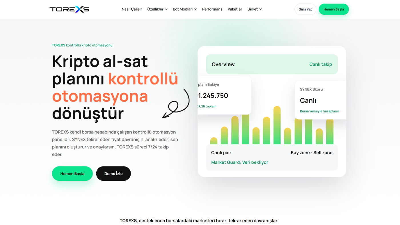 TOREXS interface preview